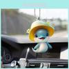 Adorable Acrylic Dolphin Car Pendant Charming Cartoon Vehicle Decor For Your Auto
