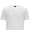 Hugo Boss T-Shirts Men's White Crew Neck Moderate Straight Fit 50486212-100