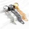 4 Pcs Magnetic Clothing Clips Multi-Function Pinless Brooch Shawl Clips Strong Magnetic Buckle with Chain for Clothes Slimming Accessories