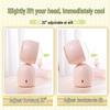 Portable USB Rechargeable Cartoon Fan for Students & Desktops