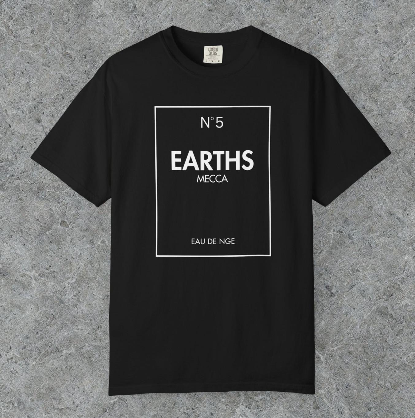 Earths Tee, Nation of Gods and Earths shirt, 5 percenter tshirt, 5% merch, nge S