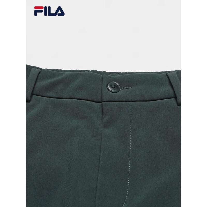 FILA Men's Woven Winter Fleece-Lined Straight-Leg Pants