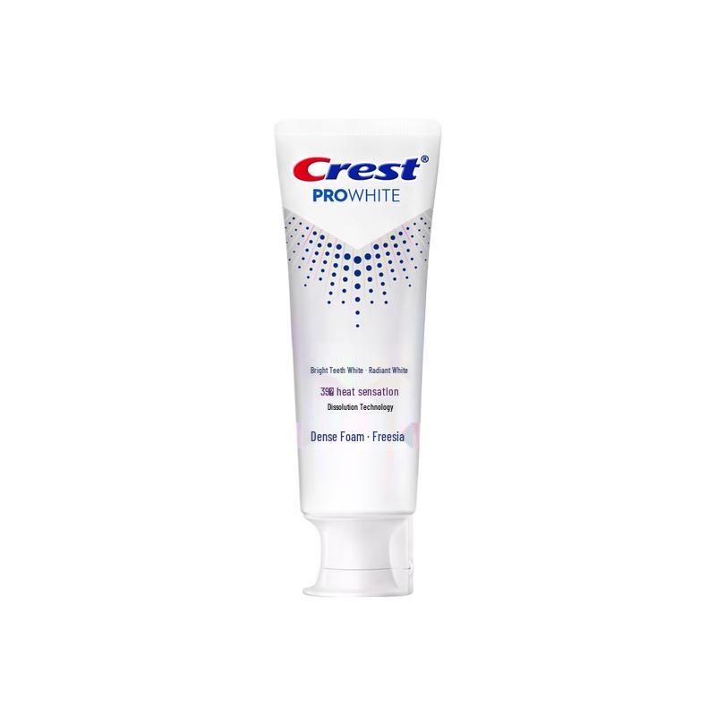 Crest Radiant White Heat-Sensing Whitening Toothpaste 100g