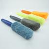 Car Wash Portable Microfiber Wheel Tire Rim Brush Car Wheel Wash Cleaning for Car with Plastic Handle Auto Washing Cleaner