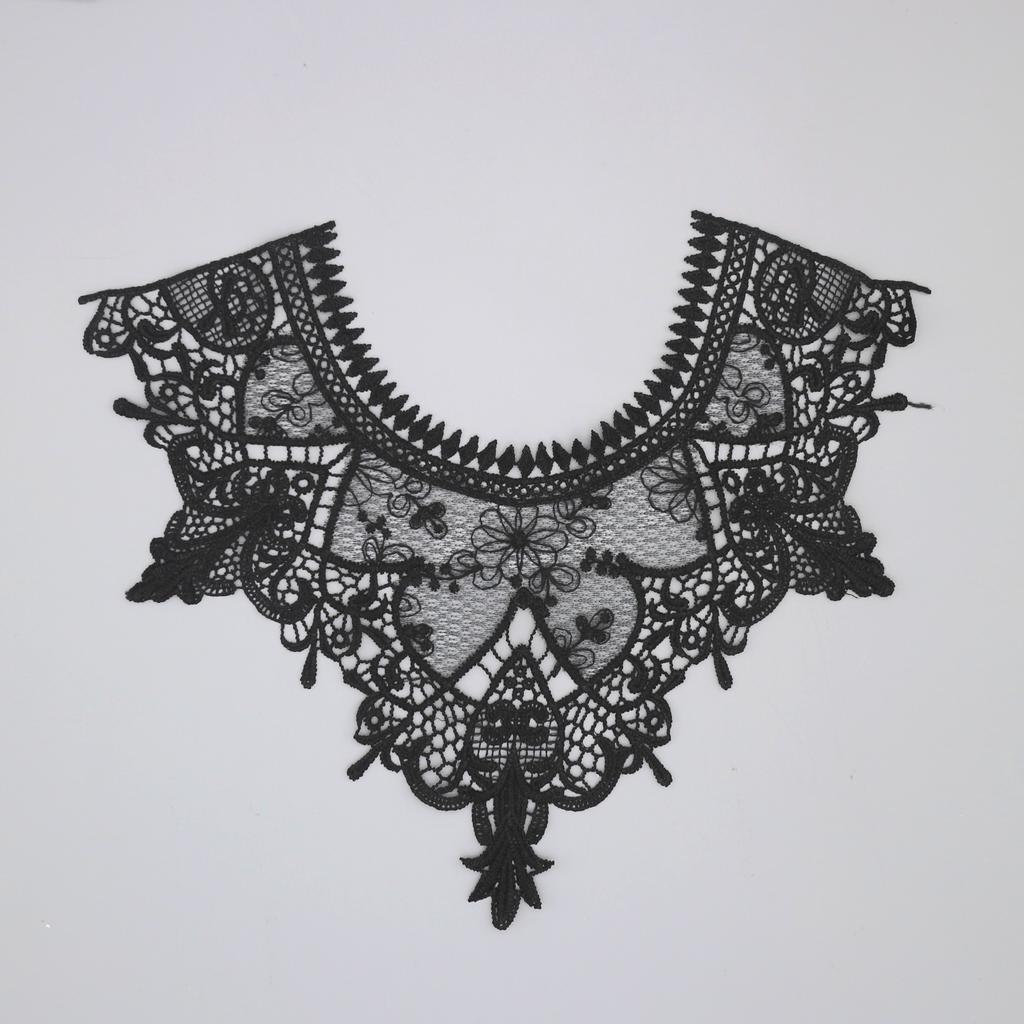 Fashion Women'S Accessories Fake Collar Milk Silk Embroidered Lace Collar, Hollow Clothing Children'S Clothing Dress Accessories