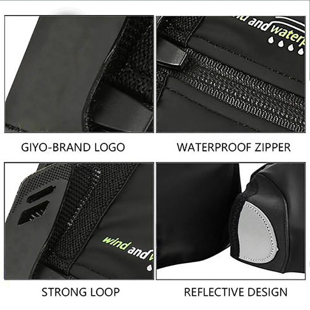 Reusable Cycling Shoes Cover Thicken Warm Overshoe Windproof Waterproof Overshoe