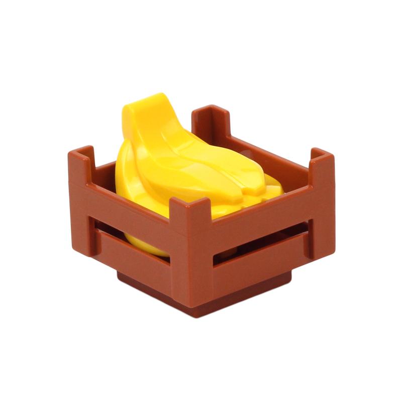 Kompatybilne klocki Farma Duże klocki do budowy Roślina Akcesoria dekoracyjne Ogrodzenie Drzewa Trawa Owoce Zestaw Dzieci Złóż zabawki Prezent