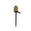 1PC/2PCS/4PCS Solar Resin House Light Arden Solar Lamp Outdoor Decor LED Light Waterproof Small House Floor Plug Lamp