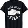 Funny Best Uncle Ever Fist-bump T-Shirt Black
