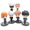 6pcs Set Jujutsu Kaisen Gojo Satoru Kugisaki Action Figures Perfect For Collectors And Kids Gifts