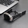 Rubber Sports Band for Apple Watch Band Ultra 3 2 1 49mm Silicone Luxury Strap Butterfly Clasp Bracelet For iWatch Ultra 3 49MM