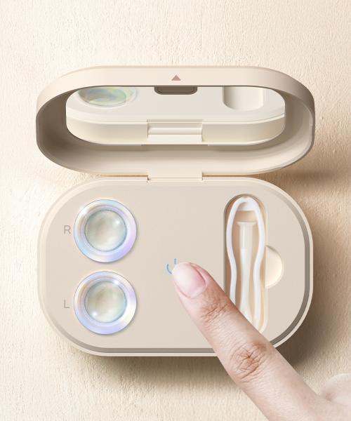 OA UV Wireless Dual Ultrasonic Contact Lens Cleaner & Portable Case (5013610850)