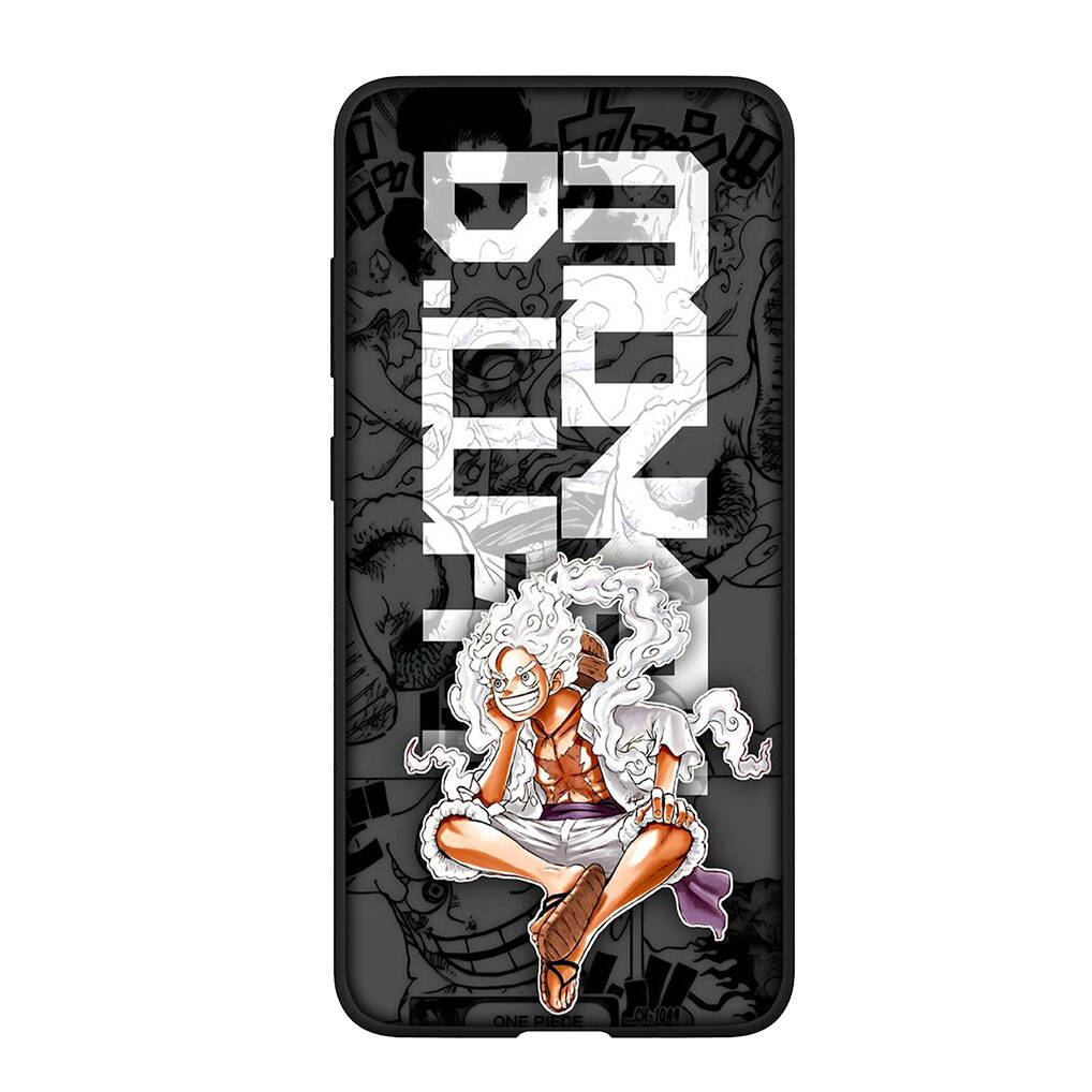 Für Samsung Galaxy S25 S24 S23 S22 Ultra FE Plus A17 A37 A57 A56 A55 A06 A16 A15 A36 A26 A35 A05 A25 A54 A34 Handyhülle Luffy Poster Gear 5 One Piece