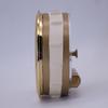 3D Small Wall Clock Retro Gold Table Clocks Wall Home Decor Shabby Chic Accessories Metal Transparent Movement Reloj Gift FZ993