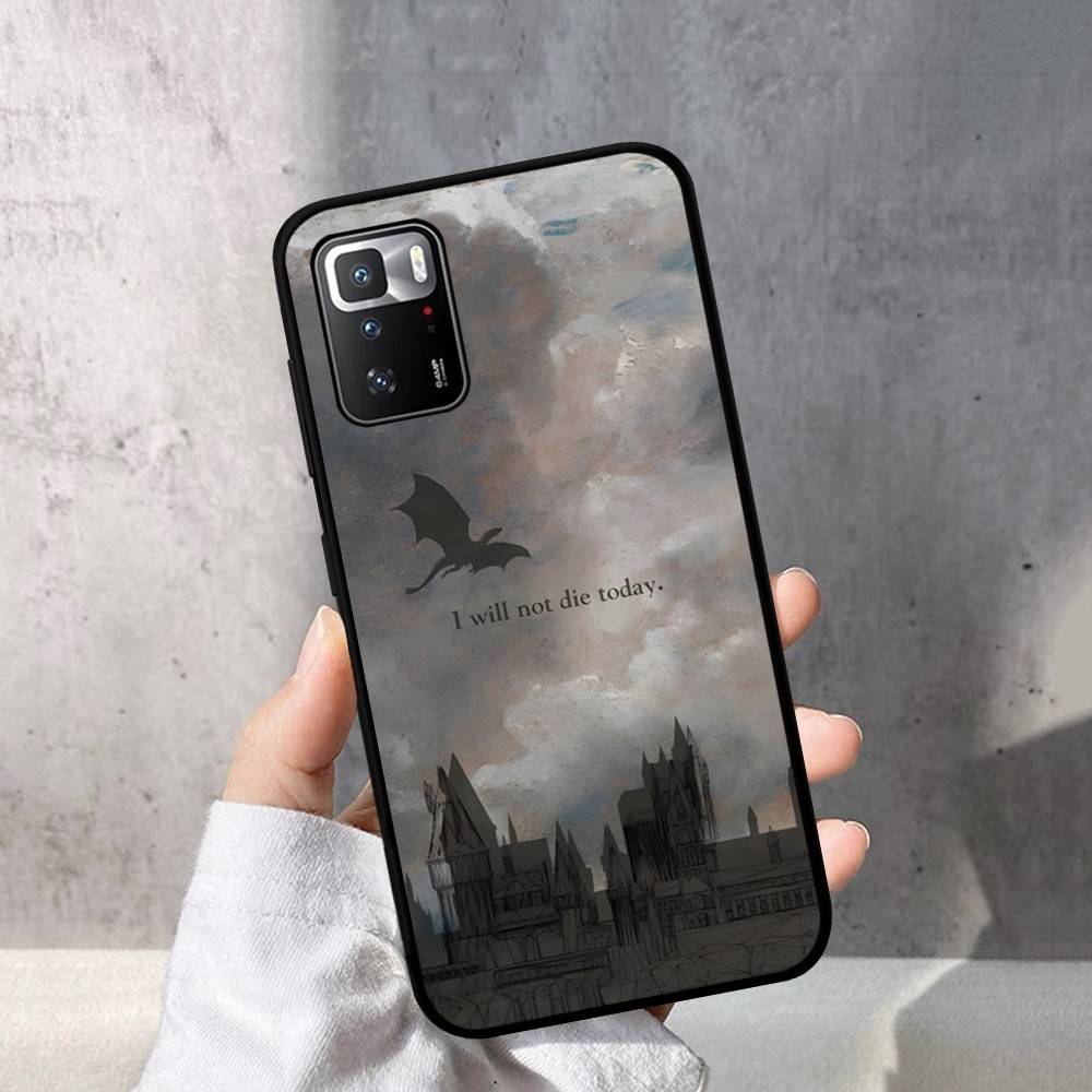 

Books F-Fourths Wing Iron F-Flames Phone Case For Redmi Note 4 X 5 A 6 7 8 T 9 9S 10 11 11S 11Epro Poco M3 pro Redmi Note 8Pro