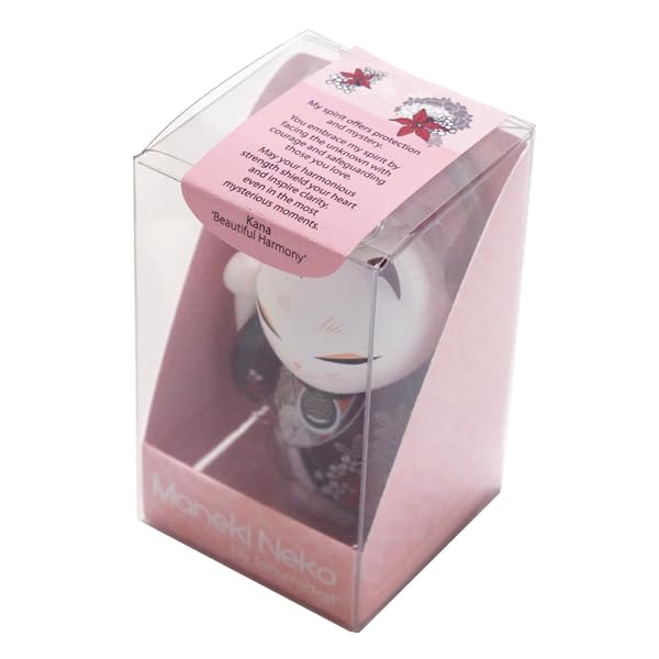 [kimmidoll] Manekineko Keychain Figure, Maneki-neko, Lucky Charm, Good Luck, Financial Fortune, Business Prosperity, Kimono, Japanese Style (KANA)