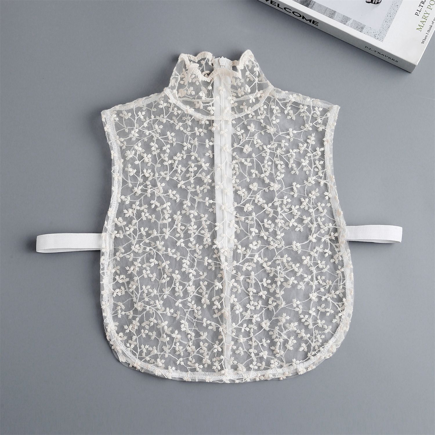 

Новые мгновенно красивые женские кружевные лепестковые воротники с имитацией воротника, игривые и милые, из чистого хлопка, галстуки для рубашек с воротником абрикосовый