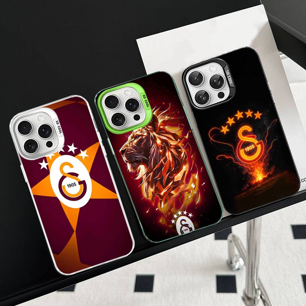 Fußballmannschaft Galatasaray Farbe Handyhülle Für IPhone 17 16 15 14 13 12 11 Pro Max Plus Pro Hülle