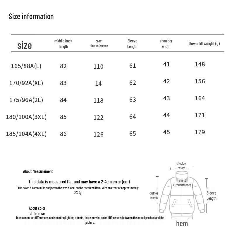 Xuezongfei Damen Winter Entendaunenjacke mit Kapuze