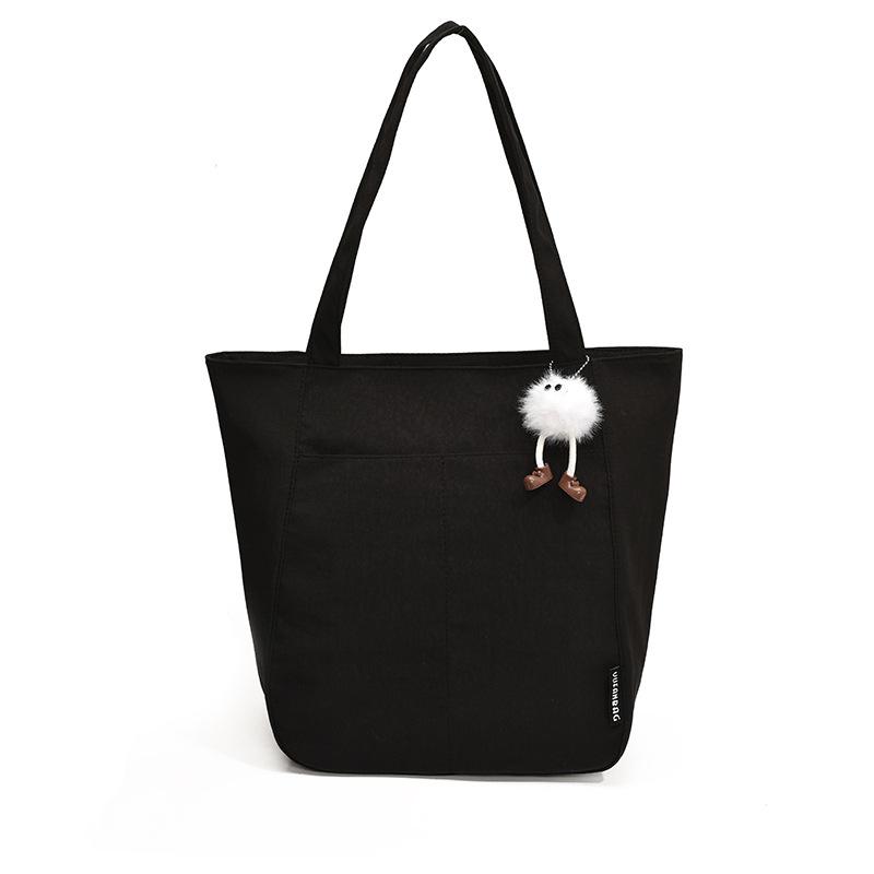 

Women s Winter 2025 Versatile Waterproof Canvas Tote Bag Bag Only чорний