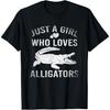 Alligator Women Girls Kids Animal Reptile Crocodile T-Shirt(1)