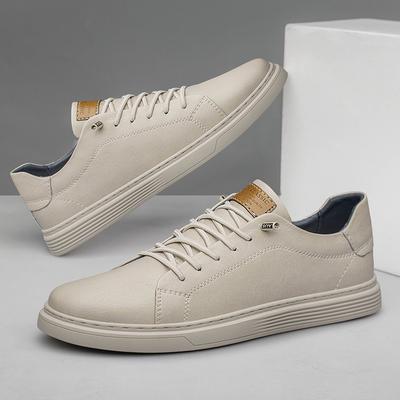 Fashion Italian Brand Black Genuine Leather Oxford Shoes UNISEX Casual Shoes Lace Up Flat Sneakers Luxury Shoes for Men Big Size: 36-47