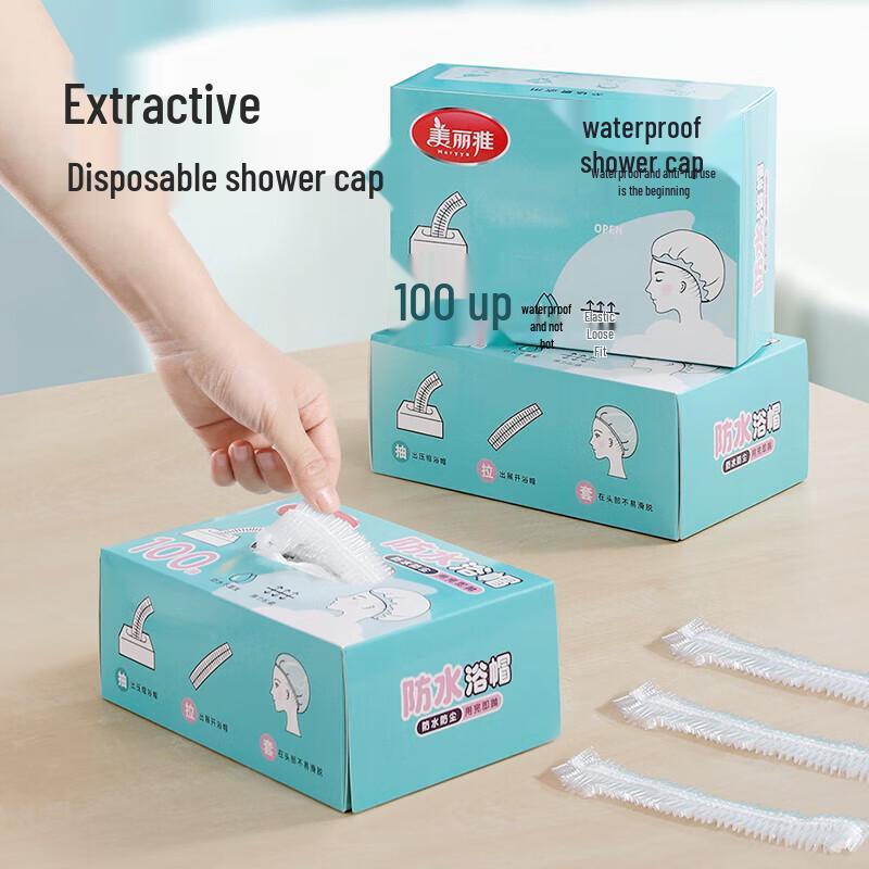 

Утолщенные одноразовые шапочки для душа (Упаковка 100 шт.)
