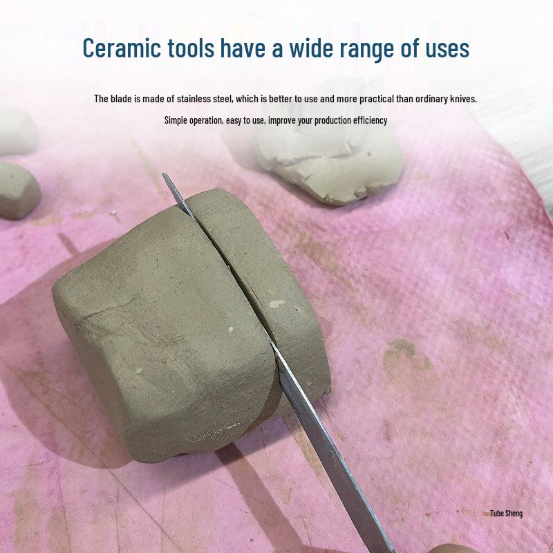 Xiao Weiwei Pottery Tools: Clay Cutter & Sculpture Board