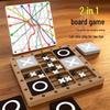 Dual Tic-Tac-Toe Rope Untangling Challenge: Educational Logic & Concentration Game for Kids