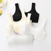 Teenage Girls' Cotton Sports Bra - Comfortable, Breathable, Anti-Protrusion