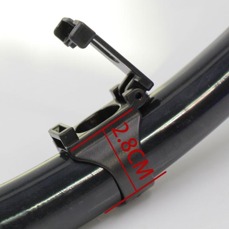 4Pcs Diving Pipe Shelf Brackets Snorkel Keeper Clip Snorkel Clip Replacement Set