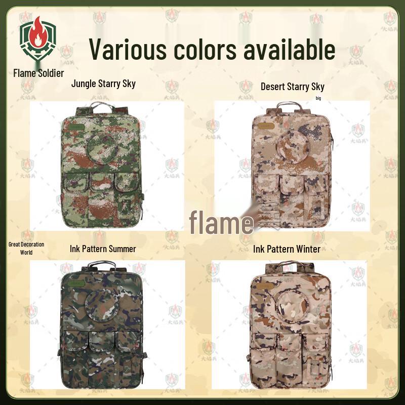 Flame Soldier Outdoor Emergency Rescue Backpack