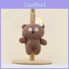 Teddy Christmas Hat Bear Cartoon Plush Toys Childrens Doll Bag Keychain Hanging