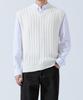 Topboy [2Pack] Regular Fit Cable Knit V-Neck Vest 6 Colors