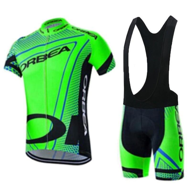 Men Women Cycling Jersey Shorts Set Quick Dry Bike Riding Outfit Road Mountain Sports