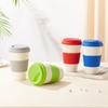 Kaffeebecher-Geschenkset aus Bambusfaser, umweltfreundlicher Kaffeebecher