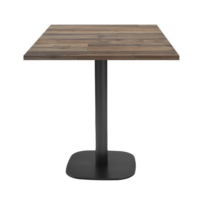 Table 70 x 70 cm - modèle Round vieux plancher