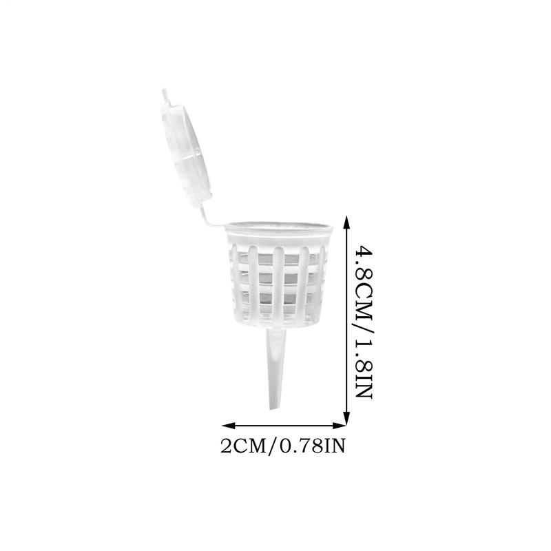 Fertilizer Bins 10 Pieces Fertilizer Baskets With Lid Patio Lawn & Garden Supplies For Flower Succulent Potted Plant Garden