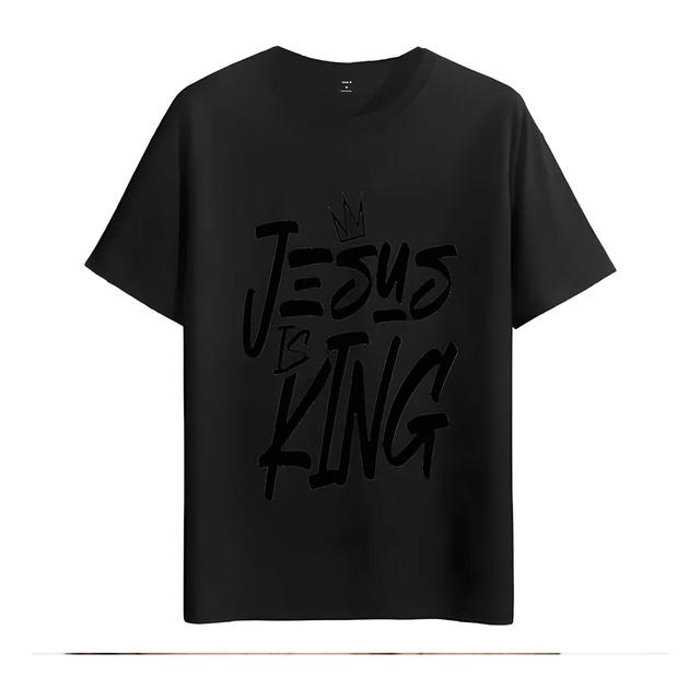 Camiseta Muscle Freaks Con Estampado Religioso De Jesus King XL