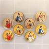 Four Beauties Commemorative Medals, Noble Consort Appreciating the Moon, Xi Shi Cherishing the Moon, Diao Chan Worshiping the Moon, Zhaojun