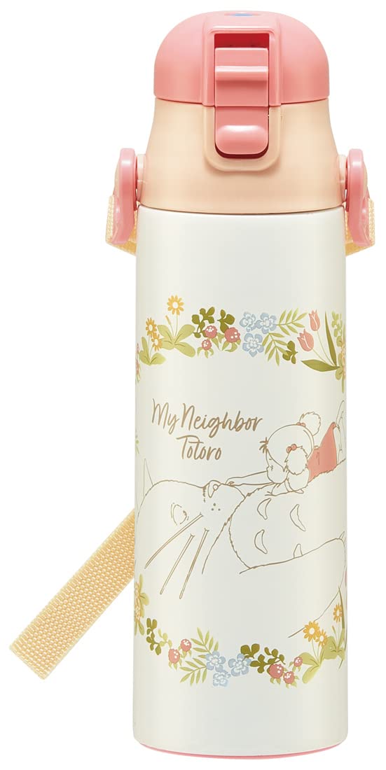 

Skater My Neighbor Totoro with Mei 580ml Stainless Steel Sports Water Bottle, Direct Drinking, Studio Jib SDC6N-A