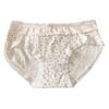 10A Antibacterial Women's Mid-Waist Floral Cotton Panties - Breathable, Skin-Friendly, Comfortable Korean Style Hip-Lifting Design