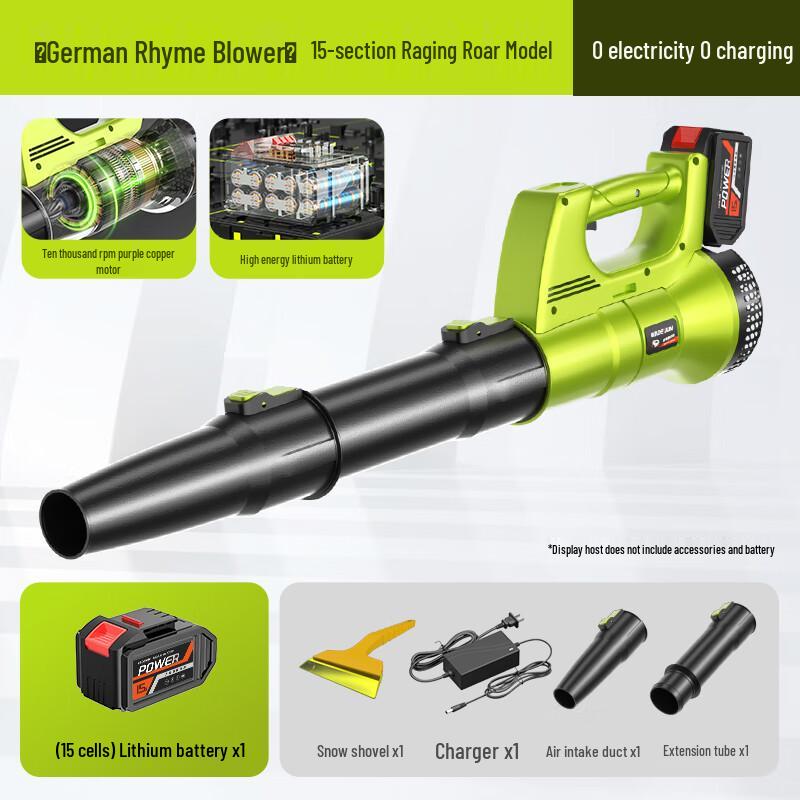 Deyun Cordless High-Power Industrial Blower CN plug (adapter included)