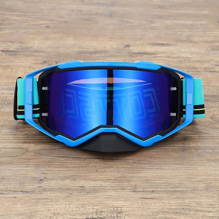 Motorcycle goggles for outdoor riding, windproof, sandproof, dustproof helmet goggles, sports glasses