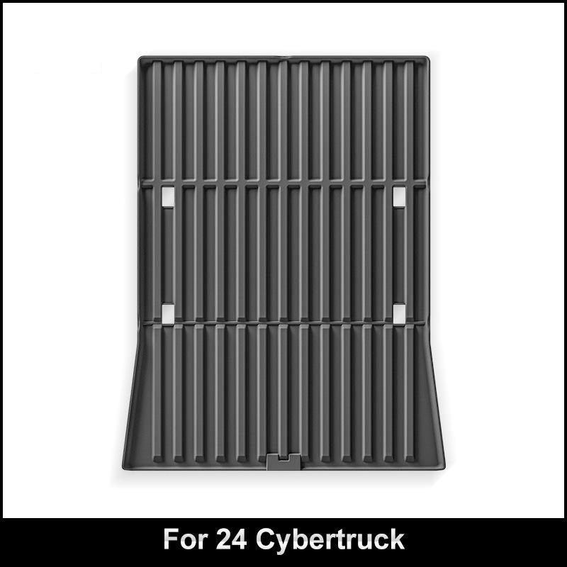 Tesla Cybertruck Trunk Mat 2024, TPE Rear Bed Mat
