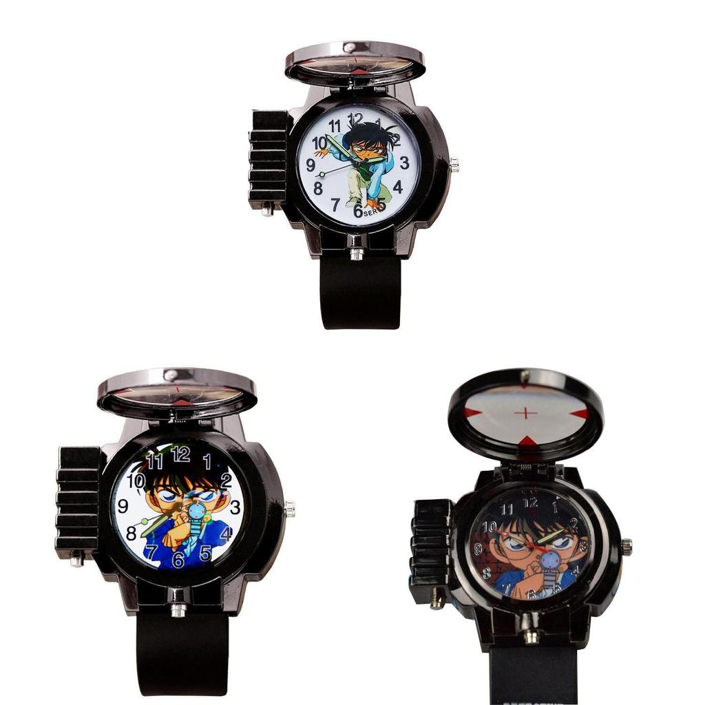 Detective Conan Kids Cartoon Quartz Watch For Childrens Gift
