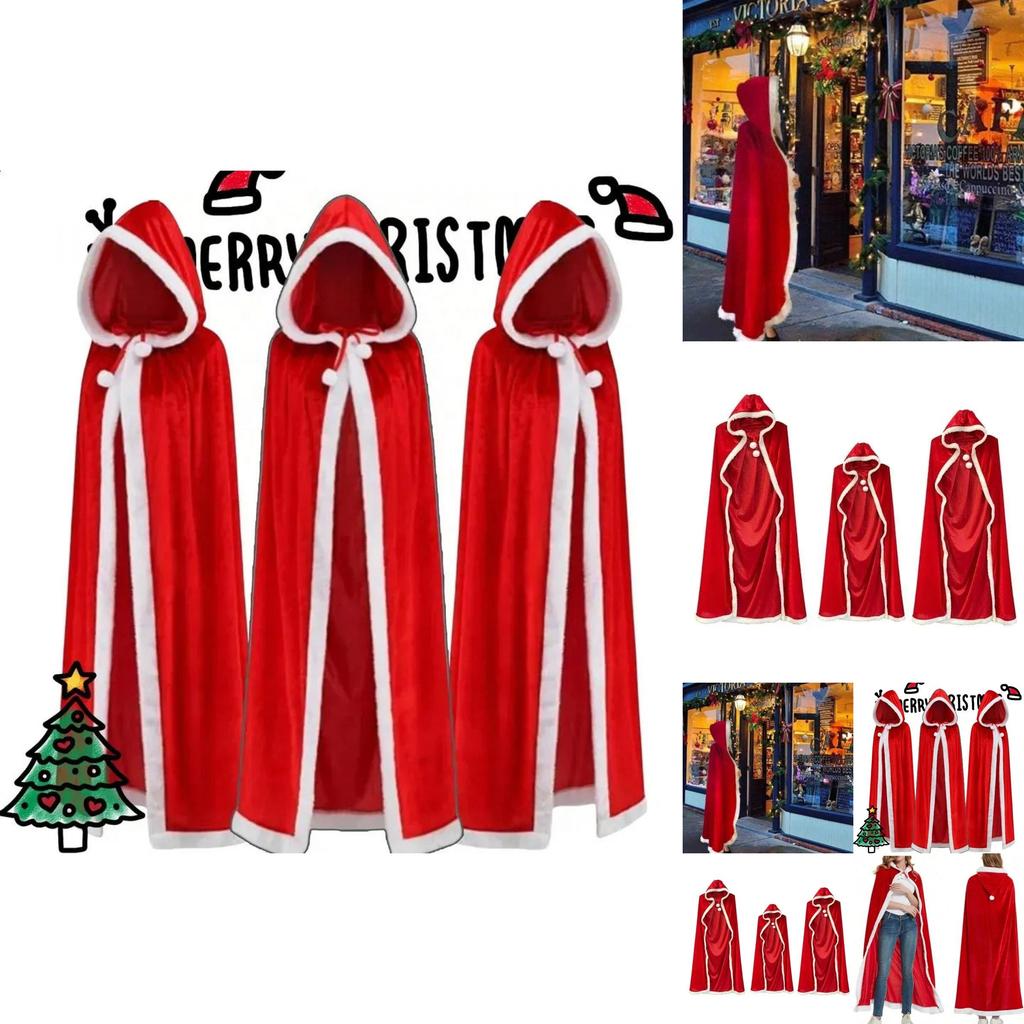 Halloween Themed Stage Cloak With Faux Fur For Theatrical Shows