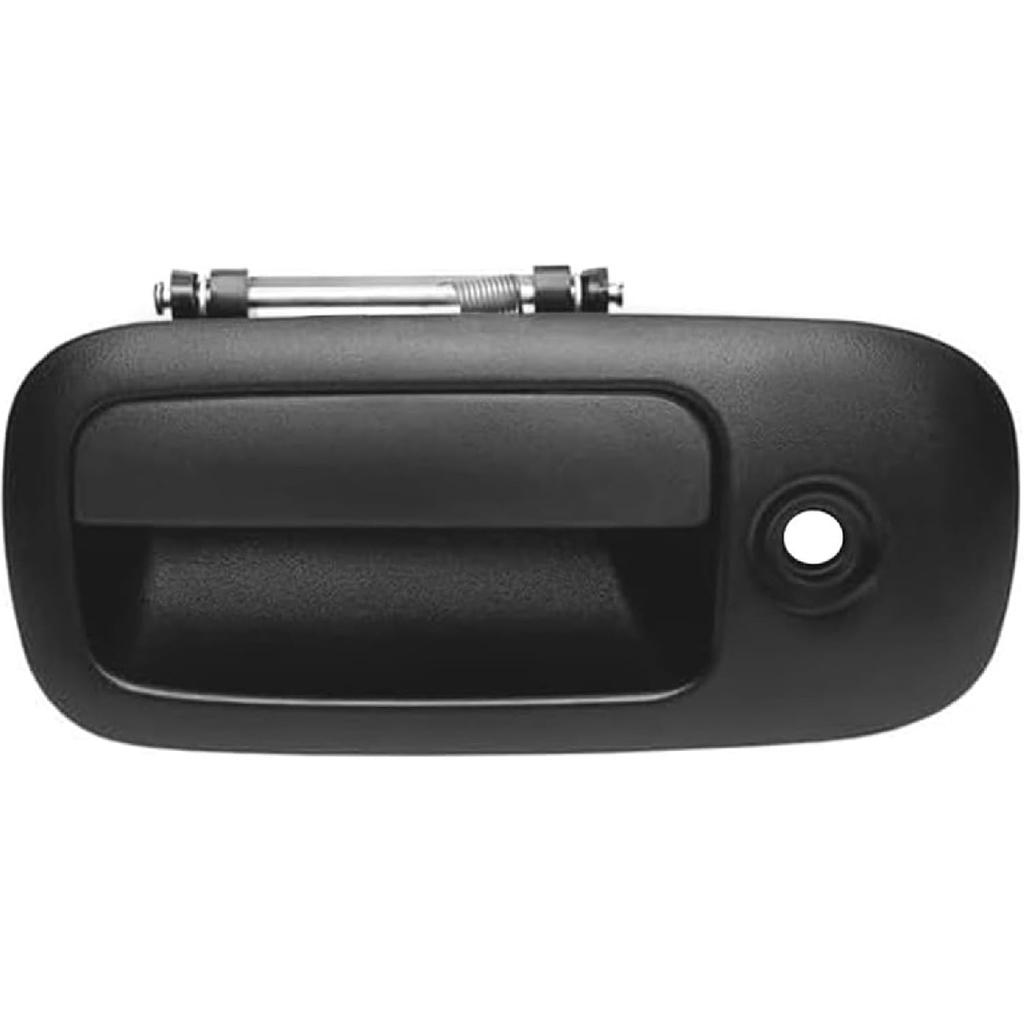 Exterior Door Handle Front Left Driver Side For 1996-2009 Chevy Express, GMC Savana 1500 2500 3500 4500 Van, Replaces 79320,W/Key Hole,Textured Black