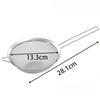 Fine Mesh Strainer, Stainless Steel Sieve Ladle, Multifunctional Kitchen Tool