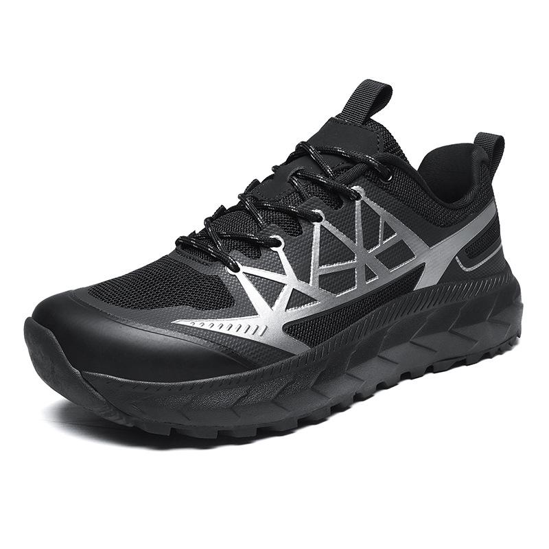 Men's Wide Toe Height-Boosting Running Sneakers - Breathable, Thick Sole, Casual Dad Shoes for Spring/Autumn 2026